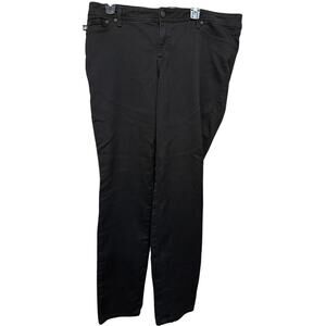 Source Of Wisdom Pants Women 18 Black High Rise Stretch Skinny Jeans Plus